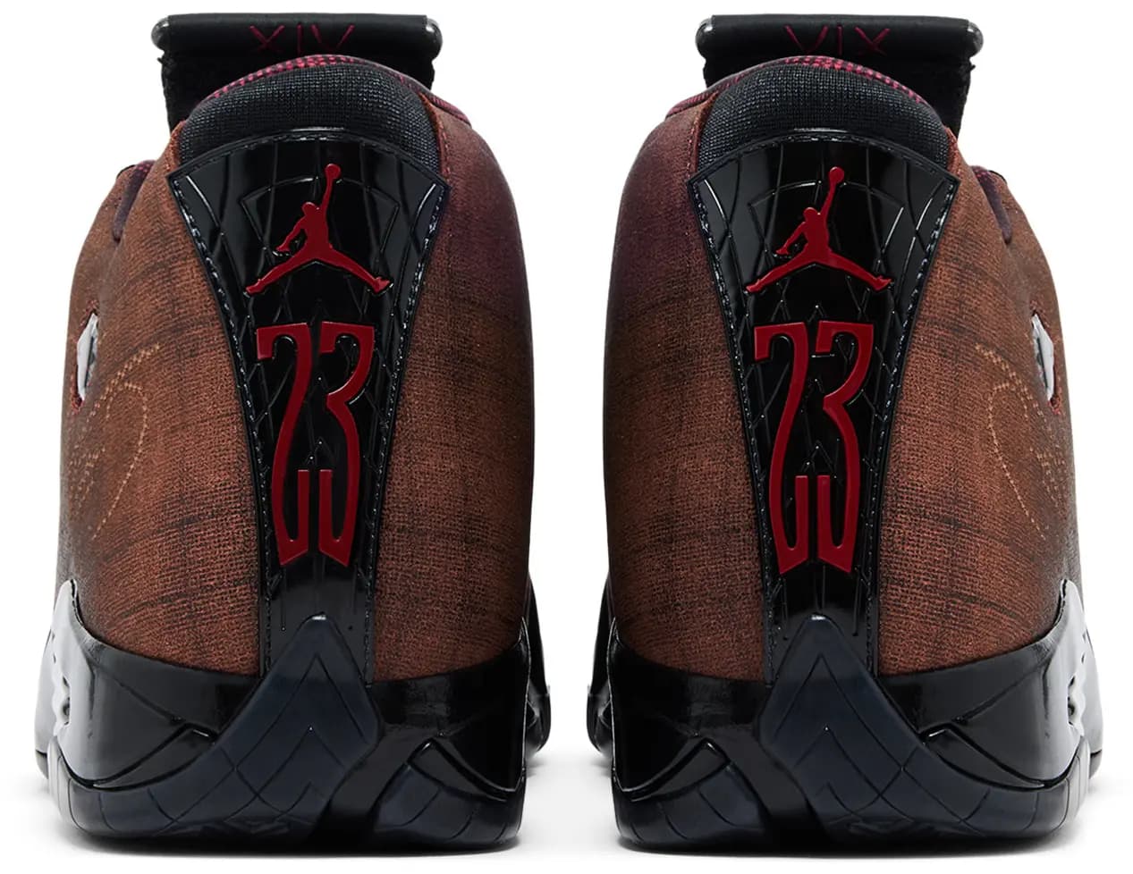 Mowalola x Air Jordan 14 Retro 'Burnt Red' 6