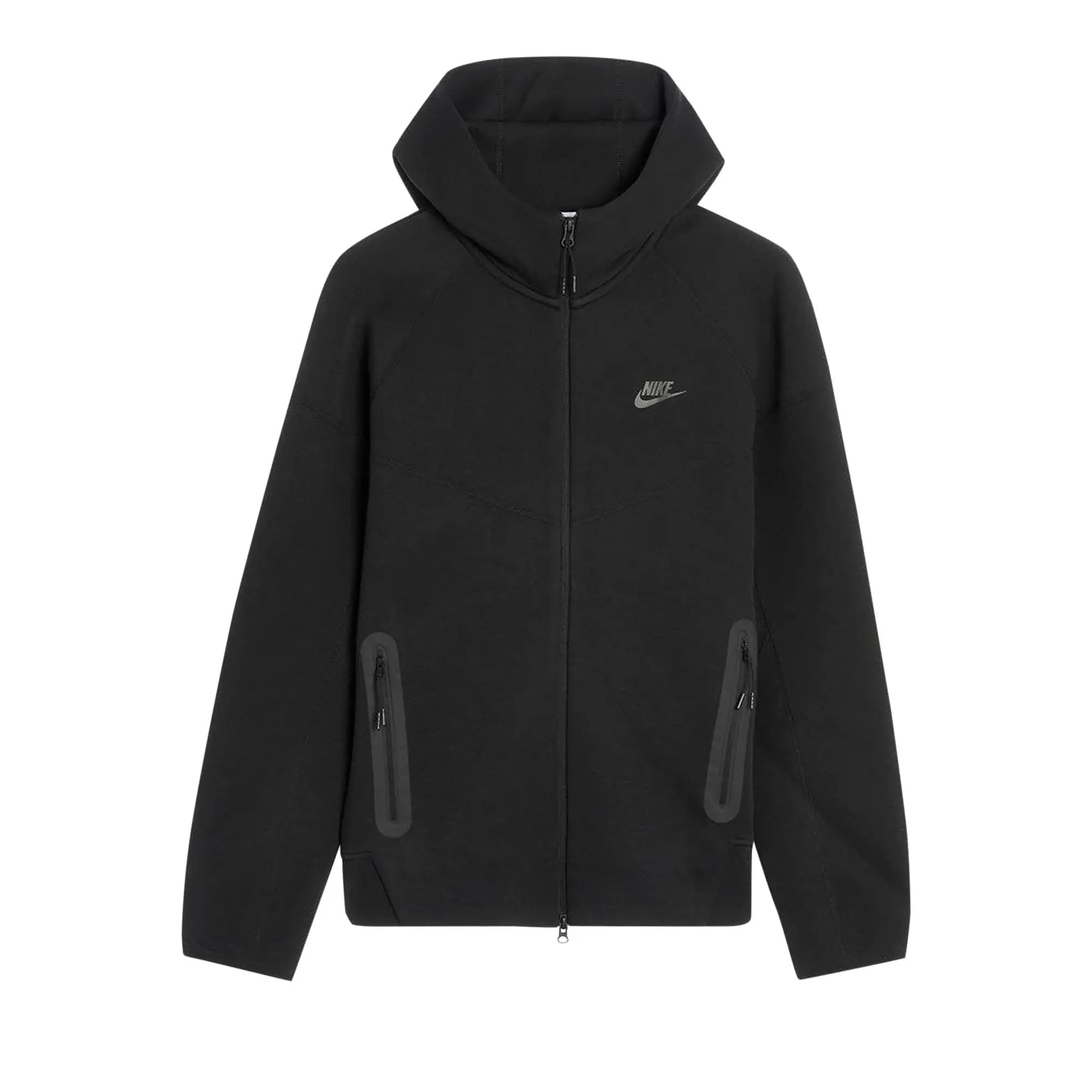 Nike Sportswear Tech Fleece Windrunner Full Zip Hoodie 'Black/Black' by Nike