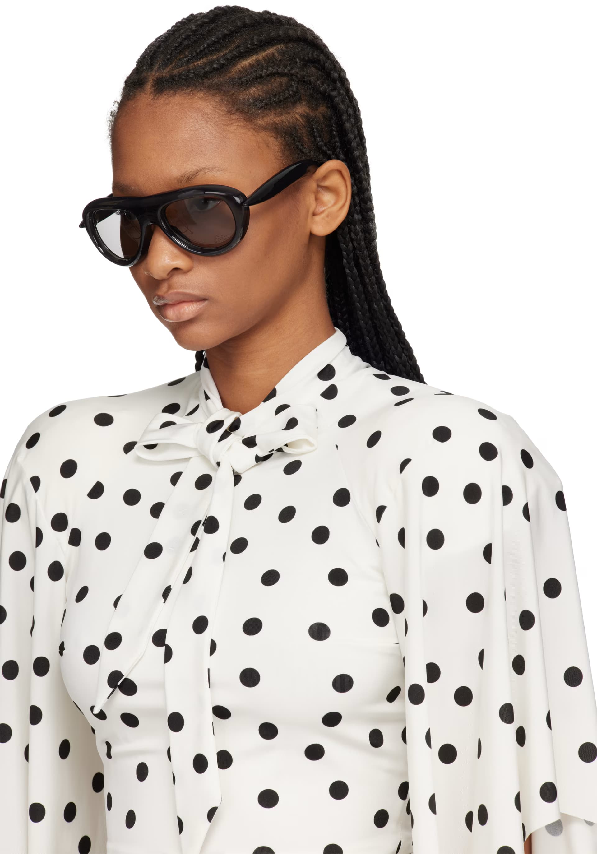 Gray Sardine Aviator Sunglasses 4