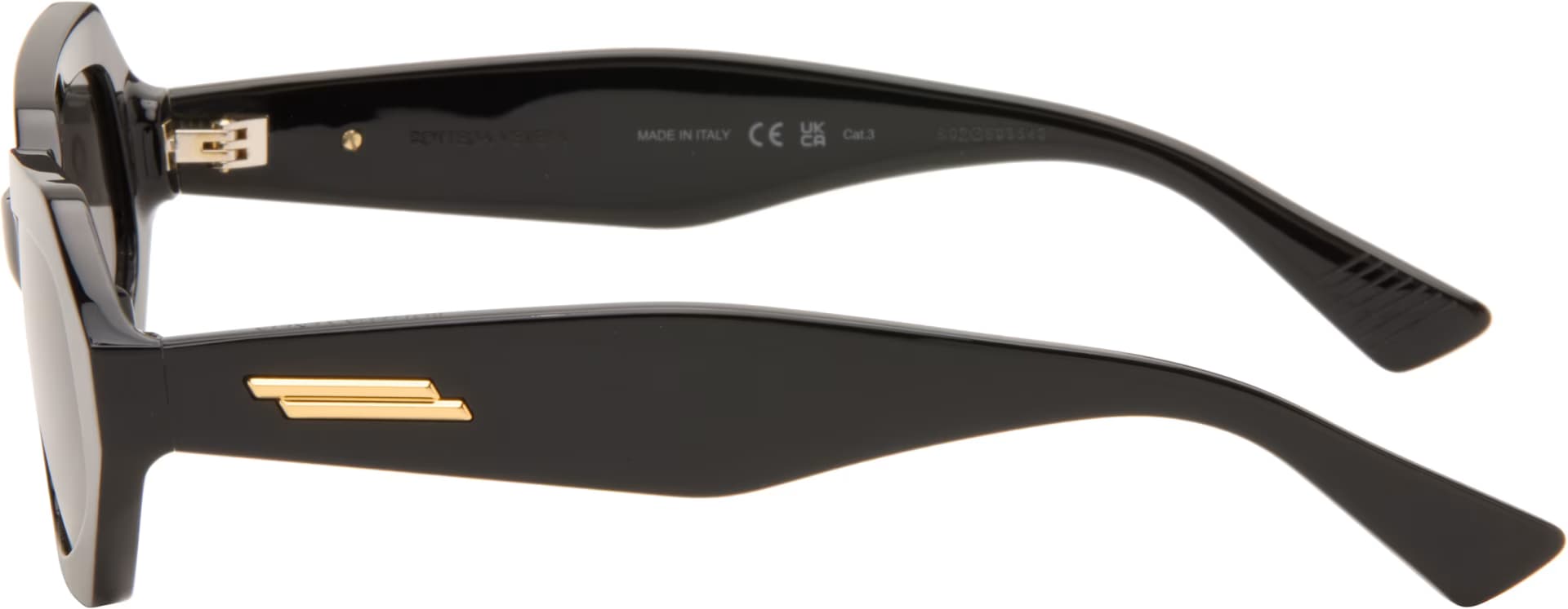 Black Classic Oval Sunglasses 3