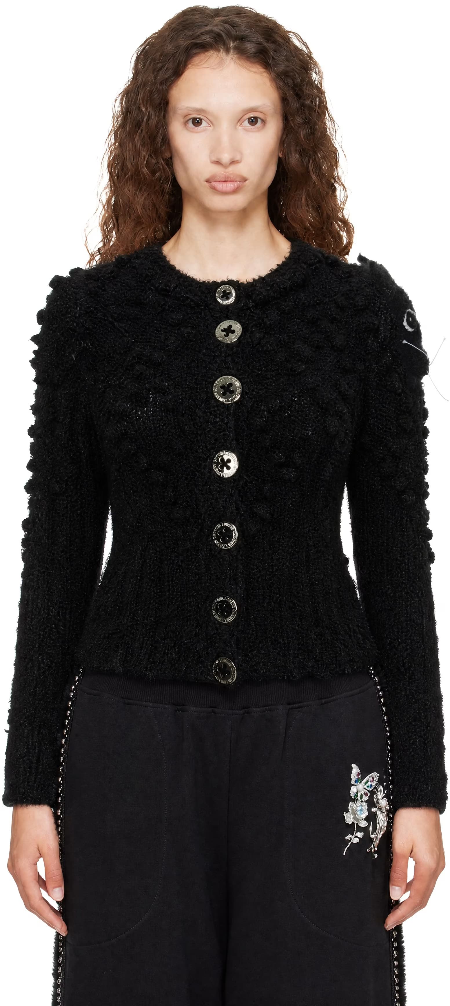 Black Kitty Cardigan by Chopova Lowena