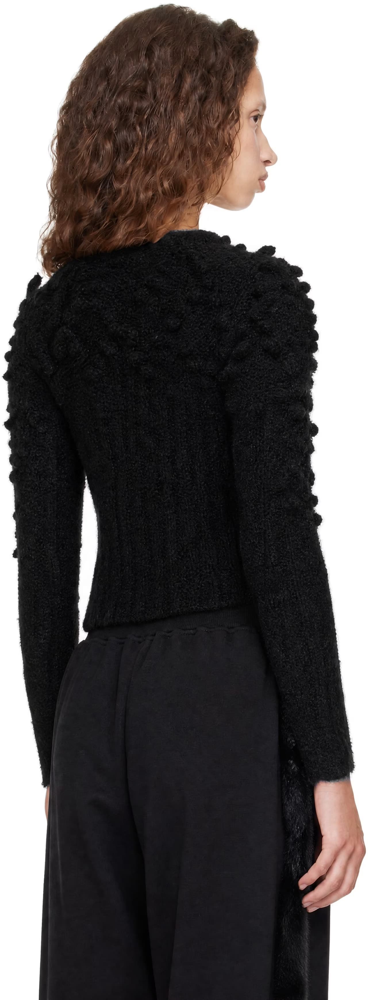 Black Kitty Cardigan by Chopova Lowena