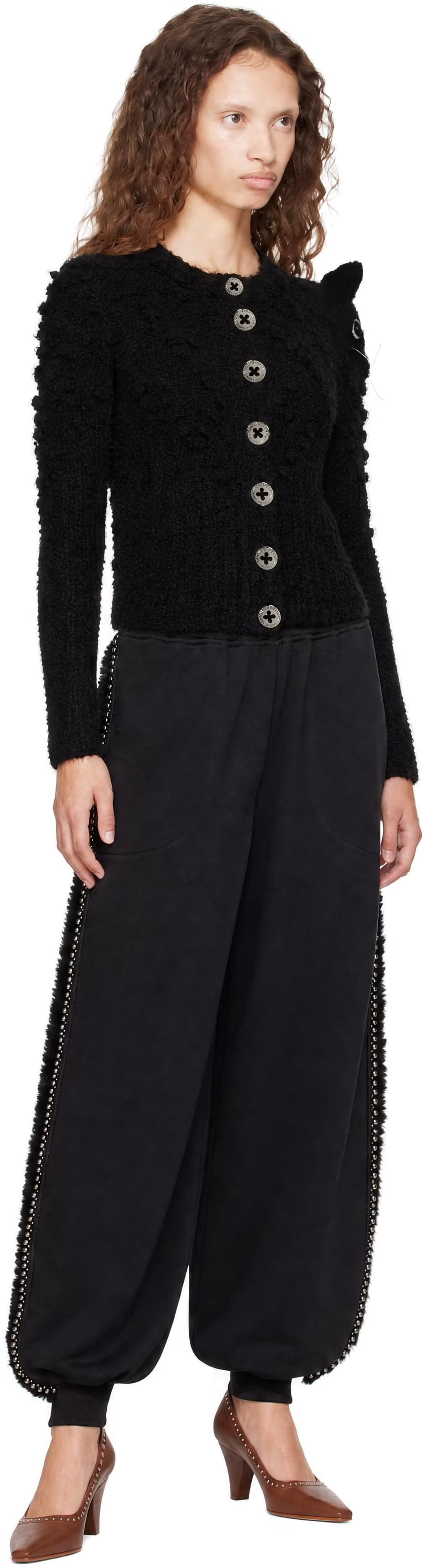 Black Kitty Cardigan by Chopova Lowena