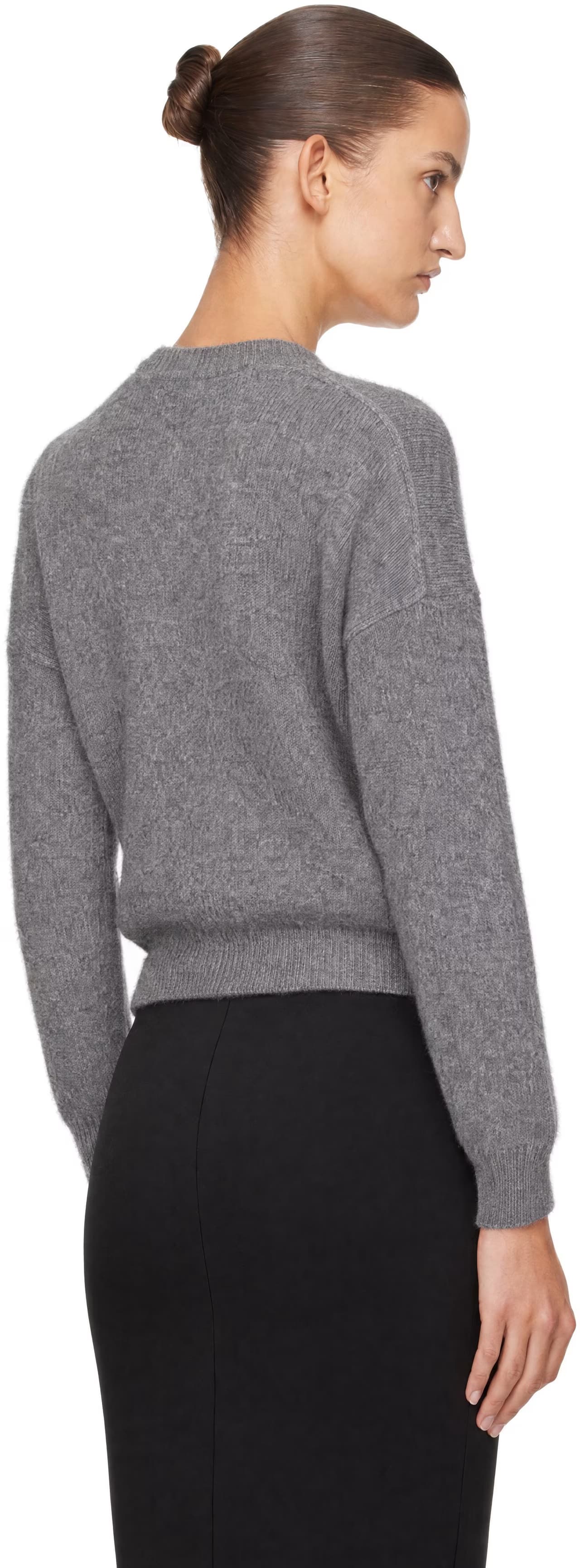 Gray TRISTAN LDS Yak Blend Sweater 3