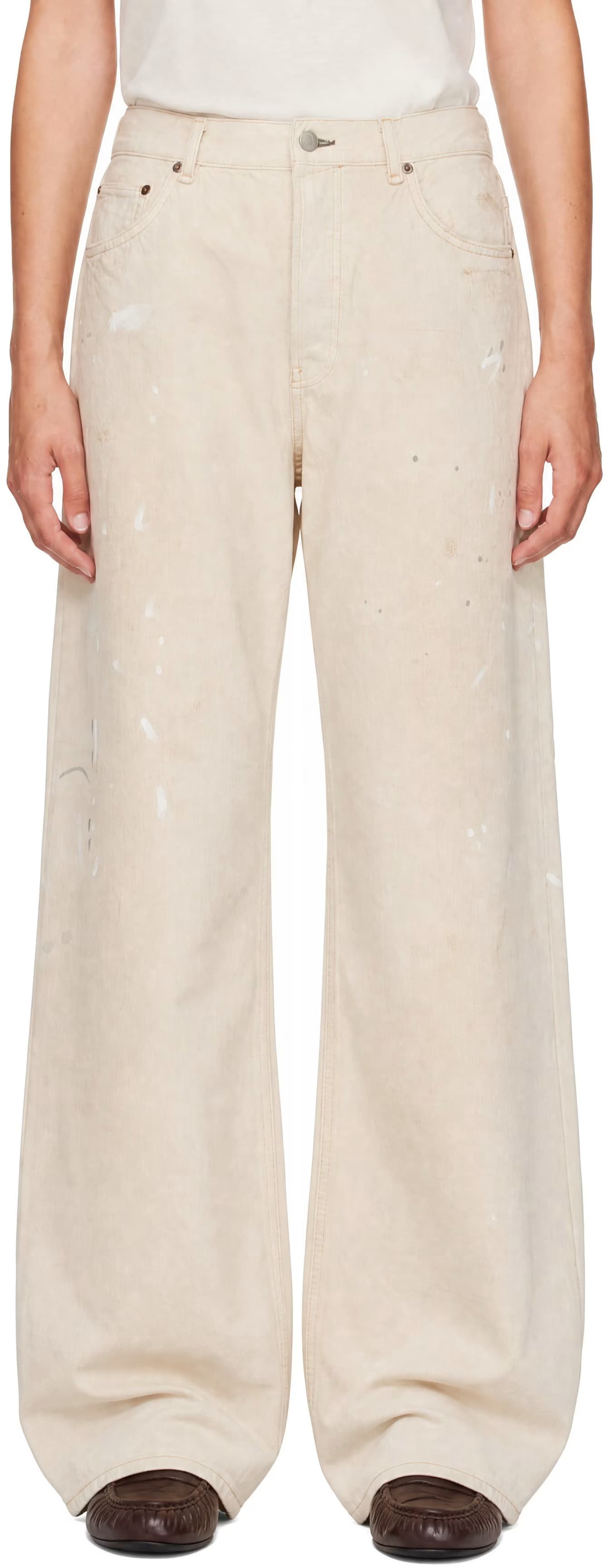 Off-White Regular Fit 2021F Jeans by Acne Studios
