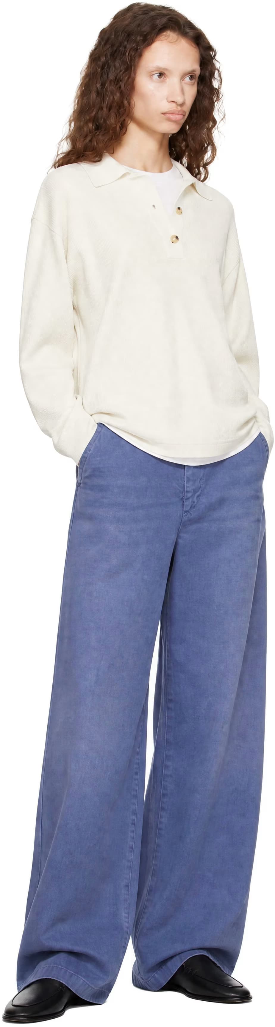 Blue Bertie Chino Jeans 4