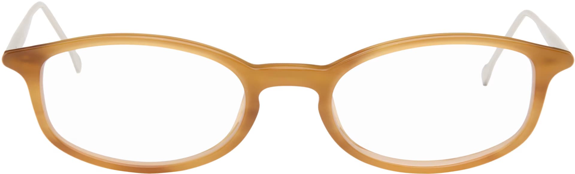 Beige Heidi Glasses by Vincent Boulevard