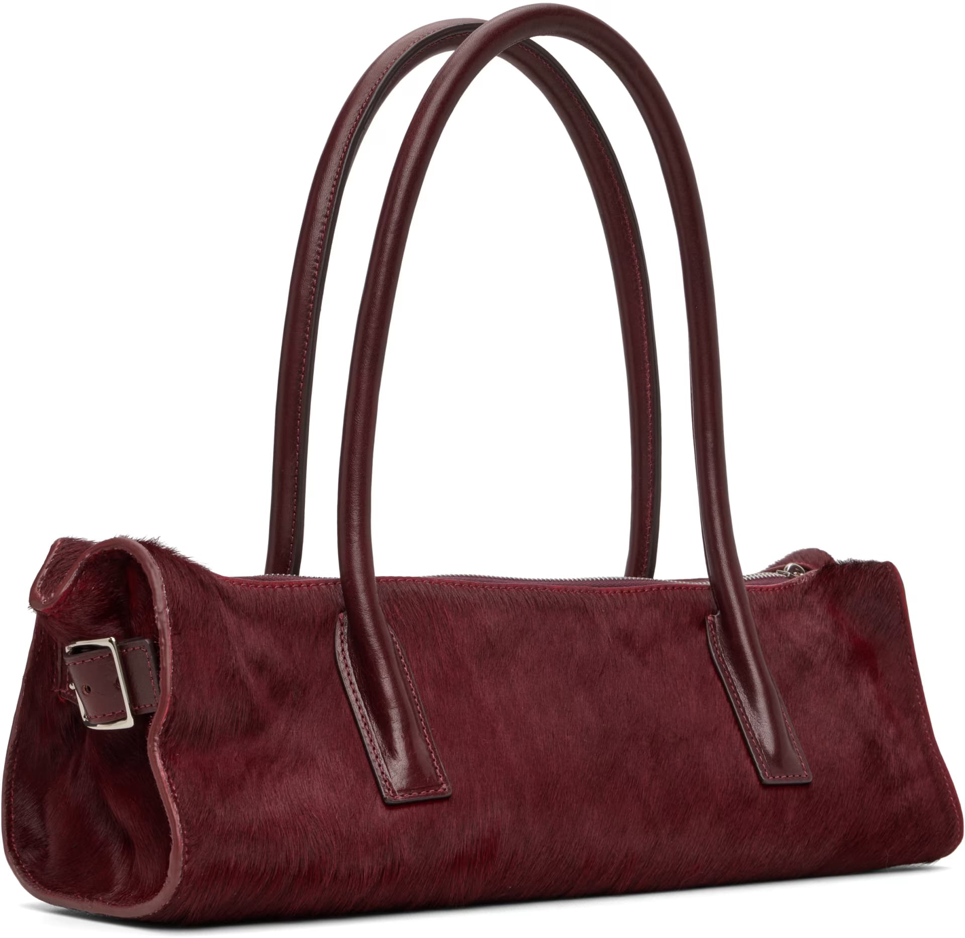 SSENSE Exclusive Burgundy Model C Bag 3