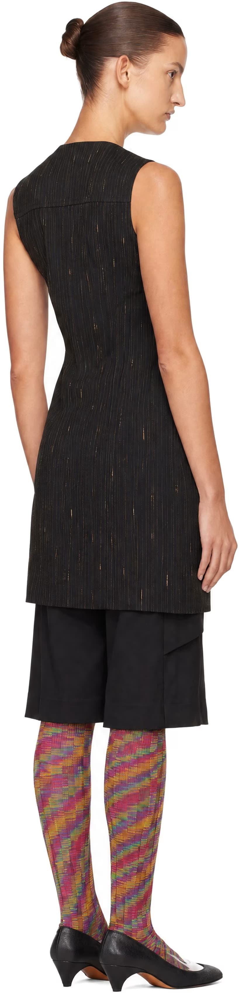 Black Koel Tunic Minidress 3