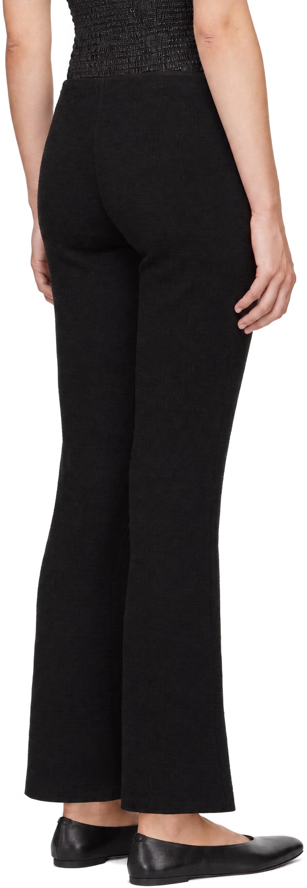 Black Flare Trousers 3