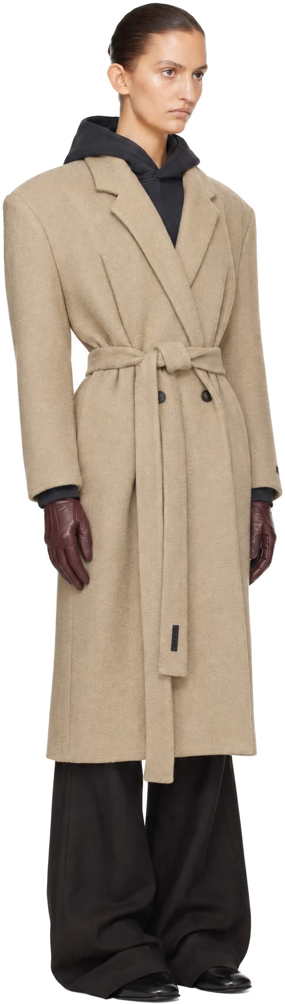 Beige Relaxed Coat 2