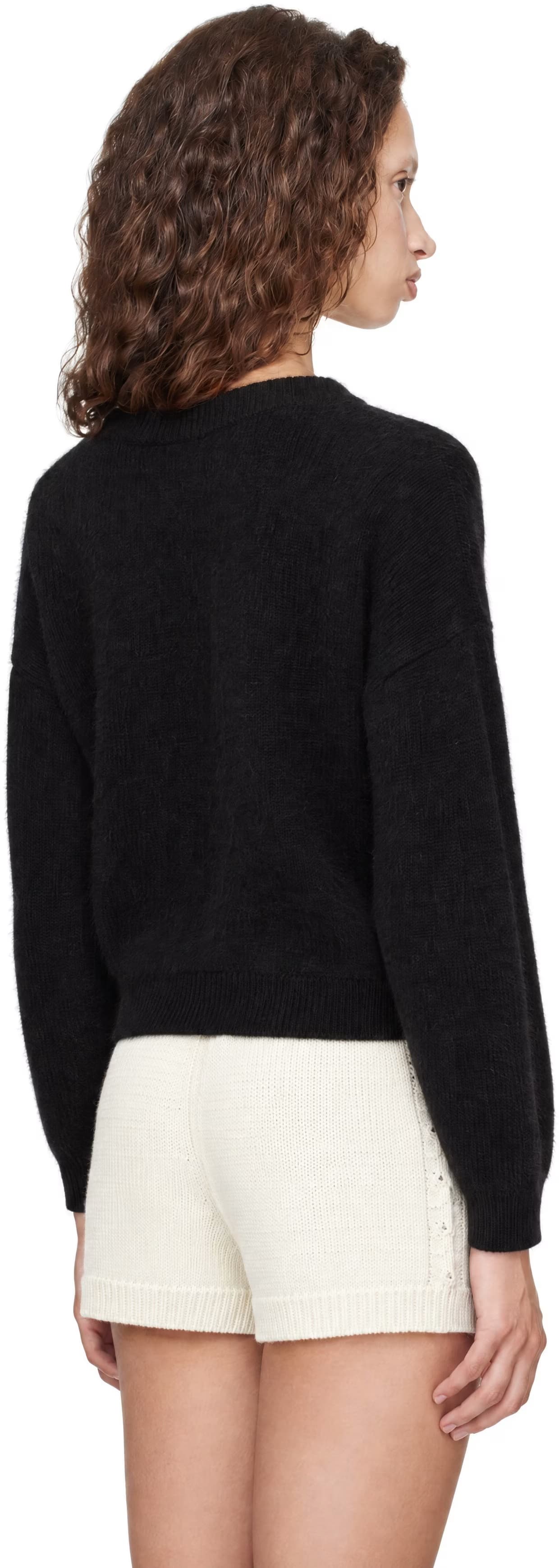 Black TRISTAN LDS Yak Blend Sweater 3