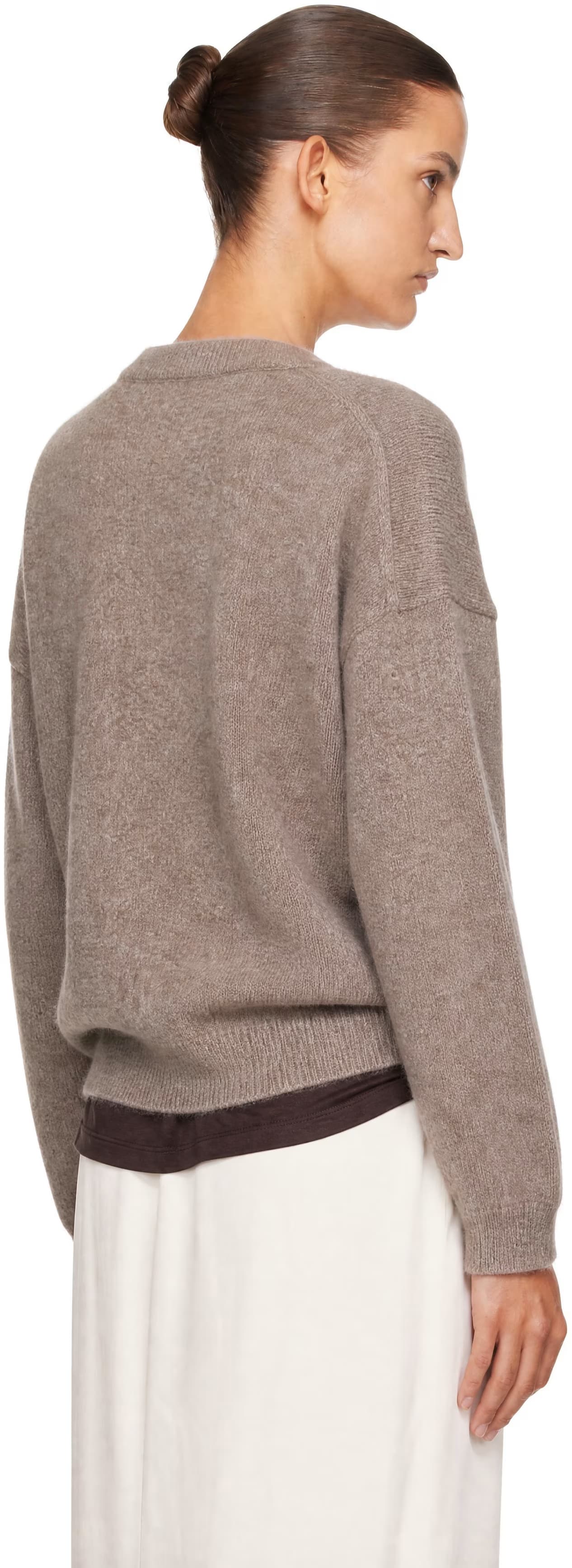 Brown TRISTAN LDS Yak Blend Sweater 3