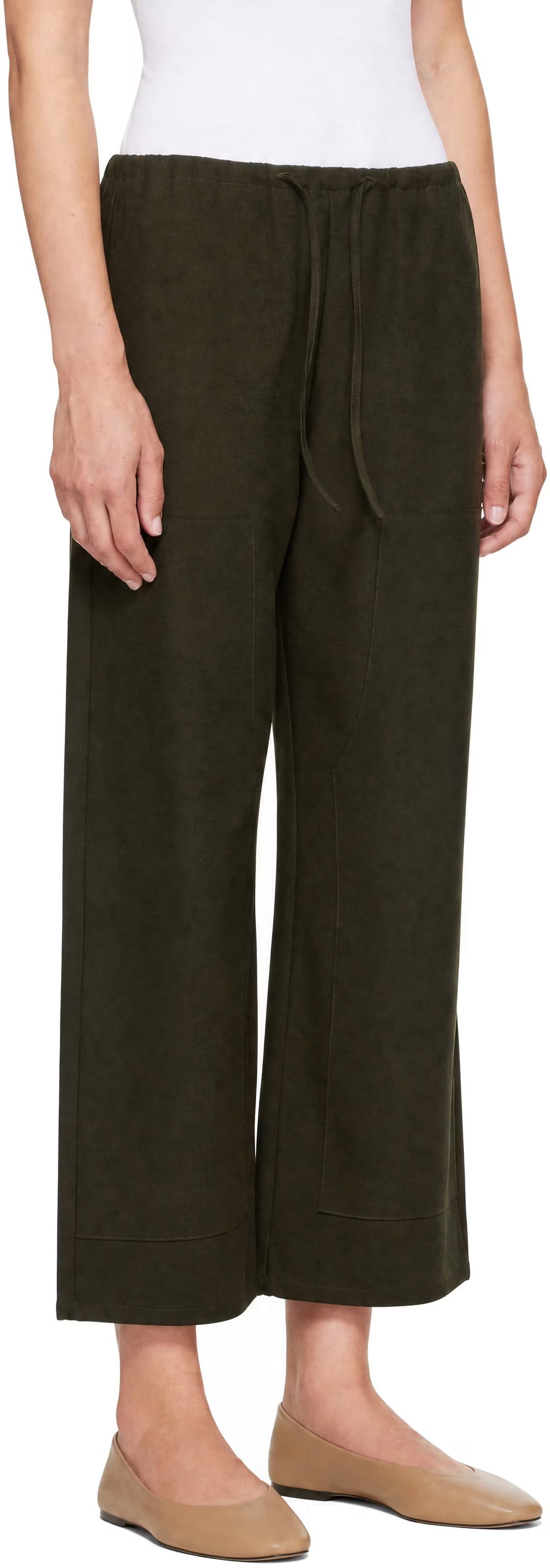 Khaki Jane Carpenter Trousers 2