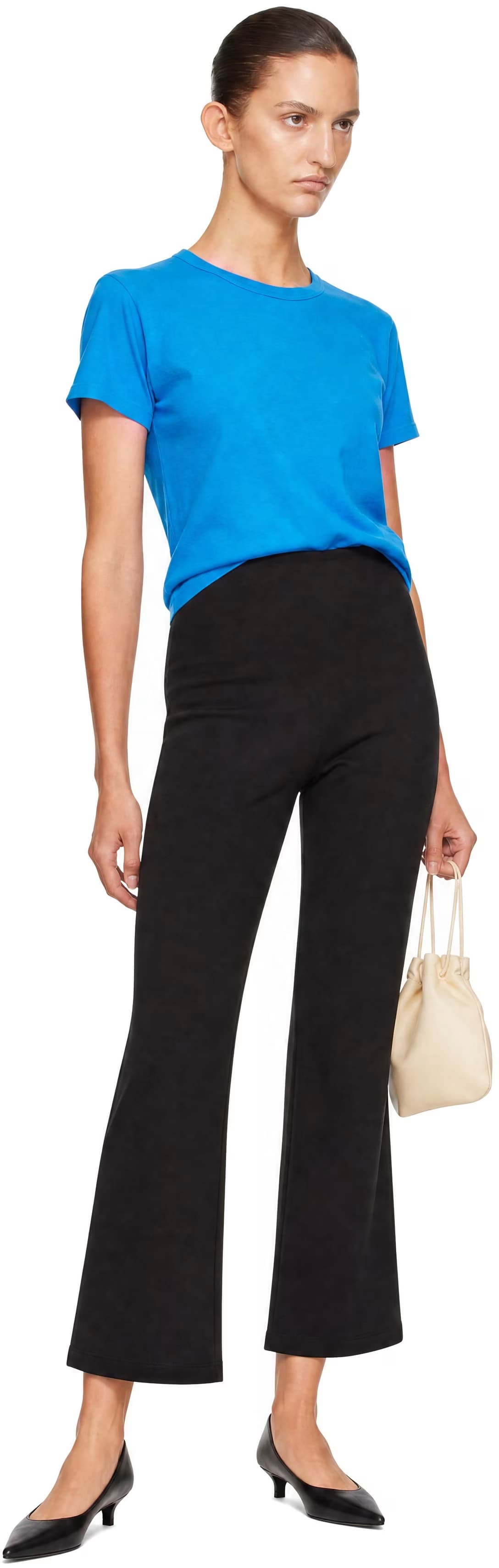Brown Rio High Waist Flare Trousers 4