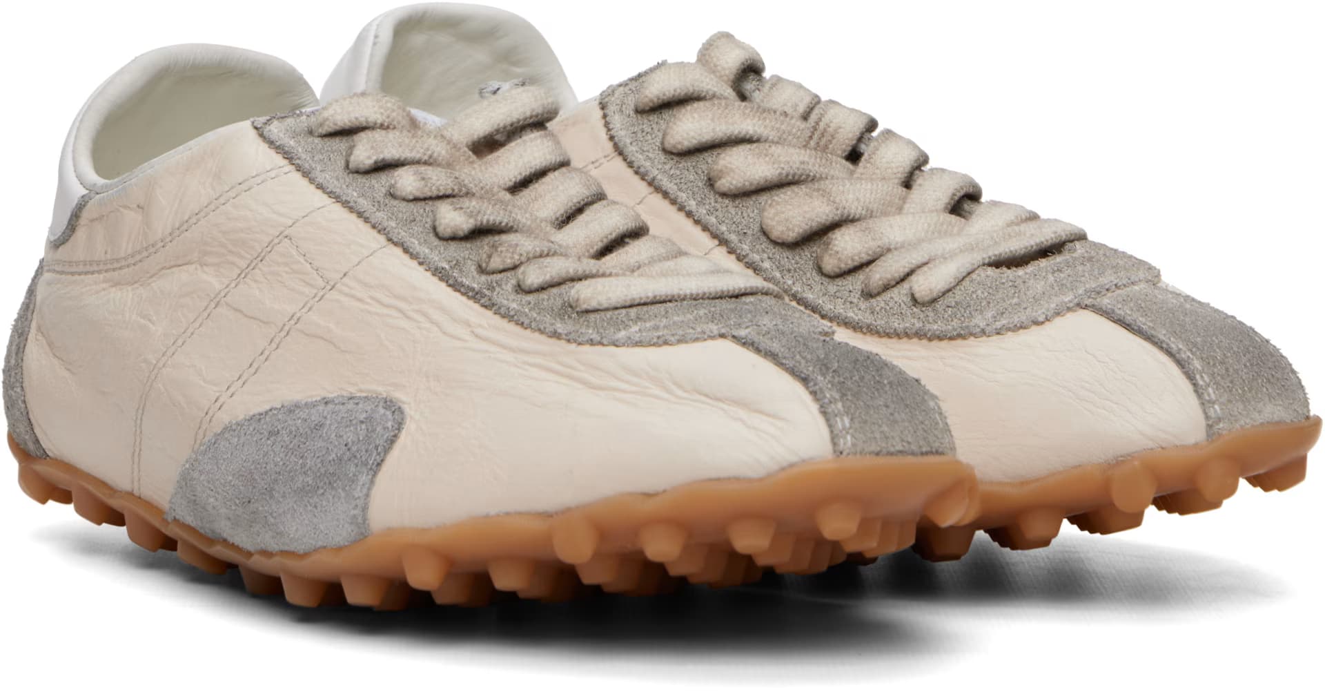 Off-White & Gray Sprinters Sneakers 4