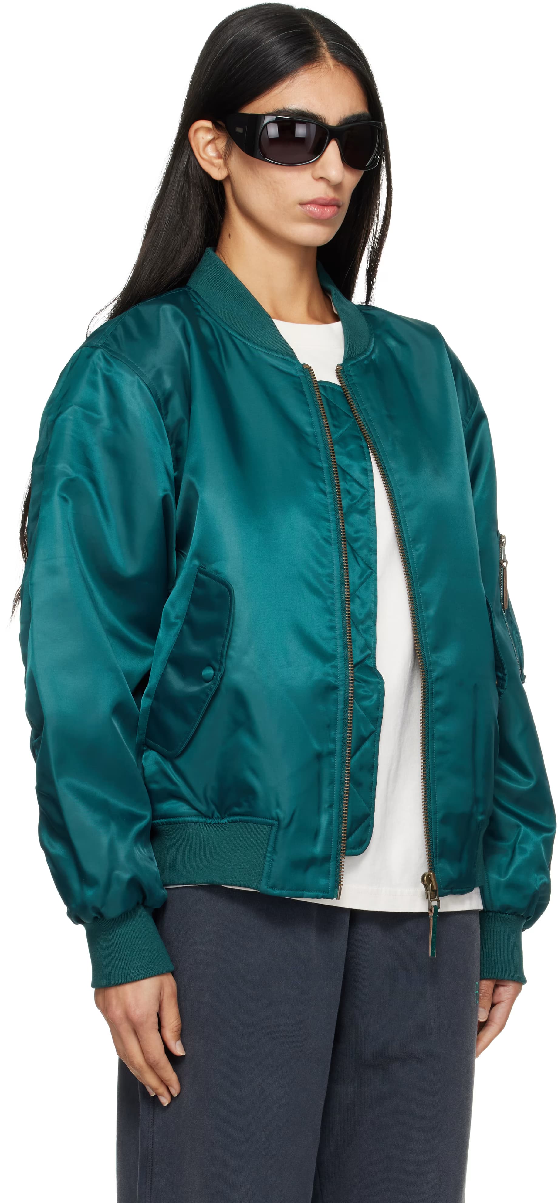 Green Leon Bomber Jacket 2
