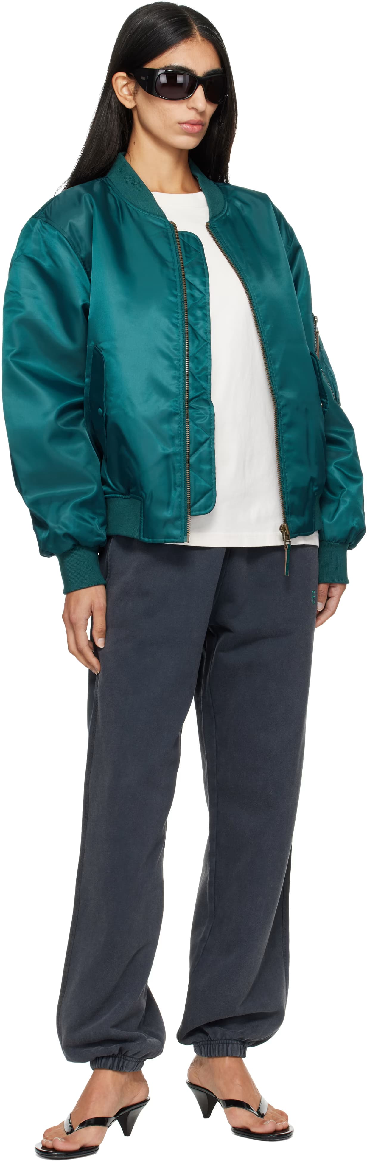 Green Leon Bomber Jacket 4