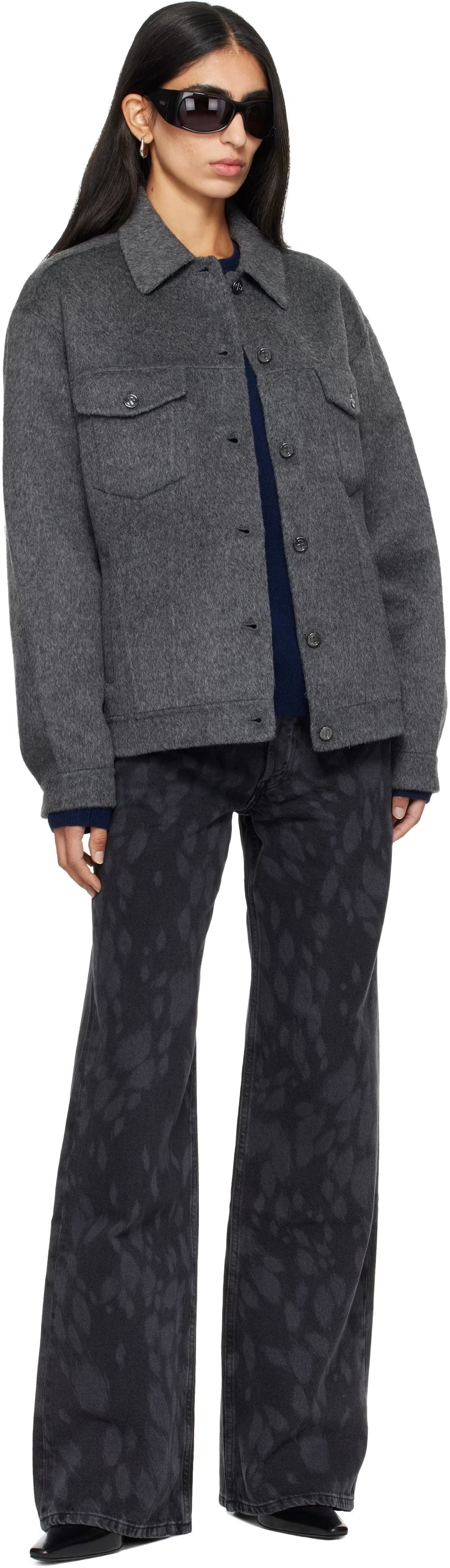 Gray Rory Jacket by ANINE BING