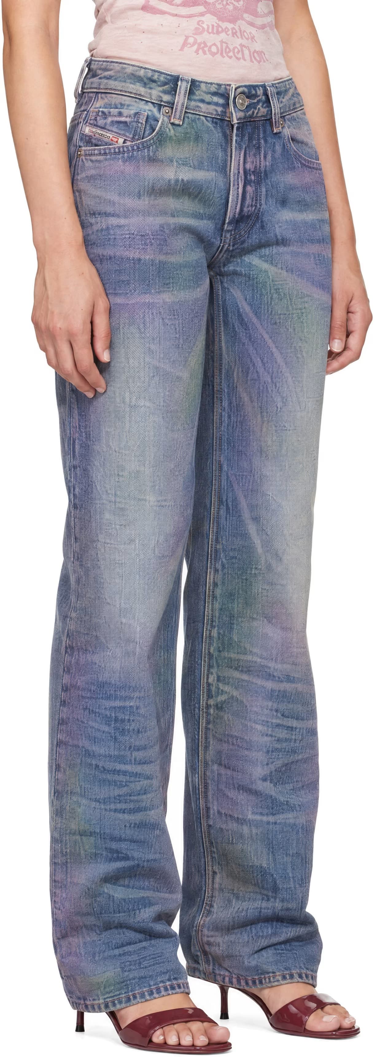 Blue Regular D-Lie Jeans 2