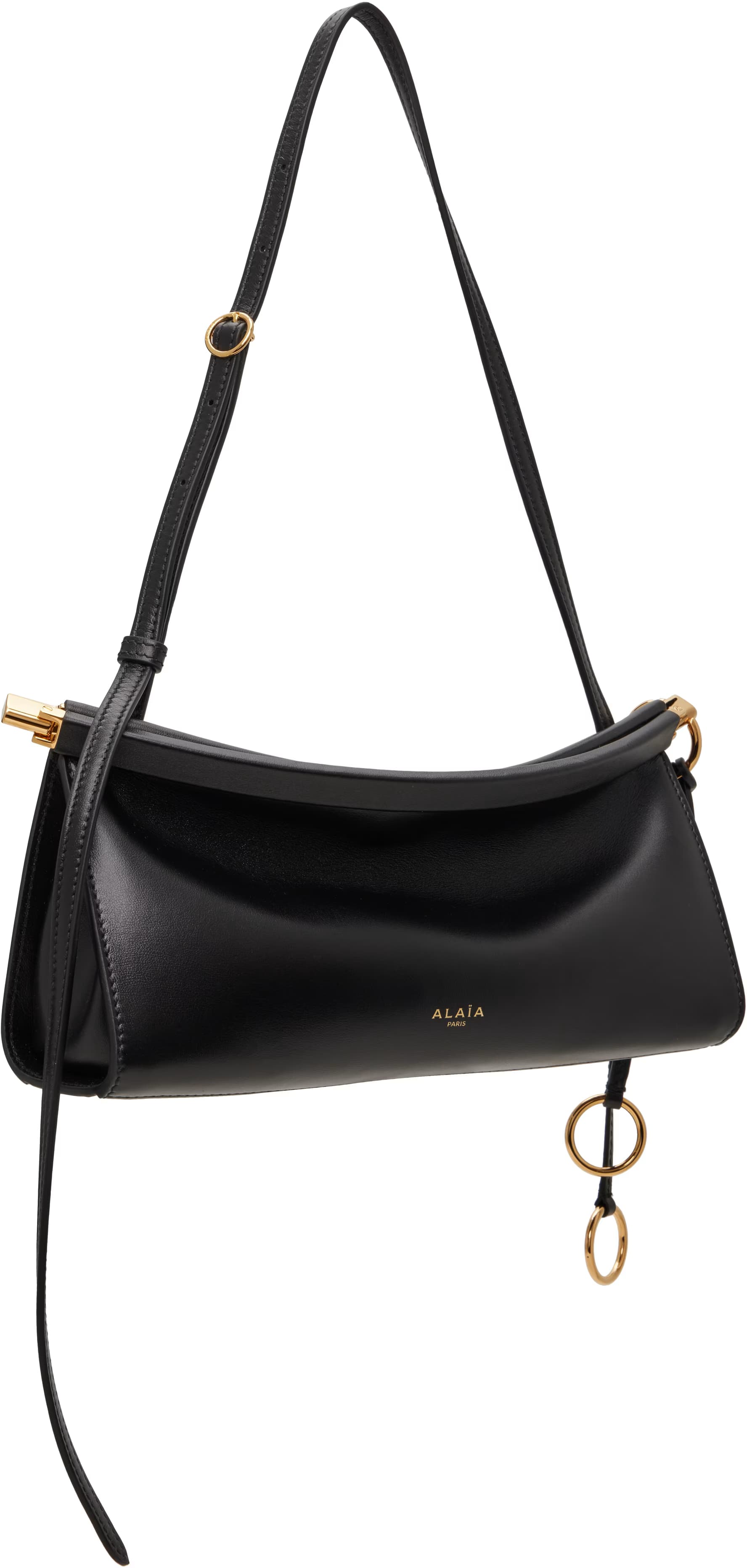 Black 'Le Click' East West Small Bag 2