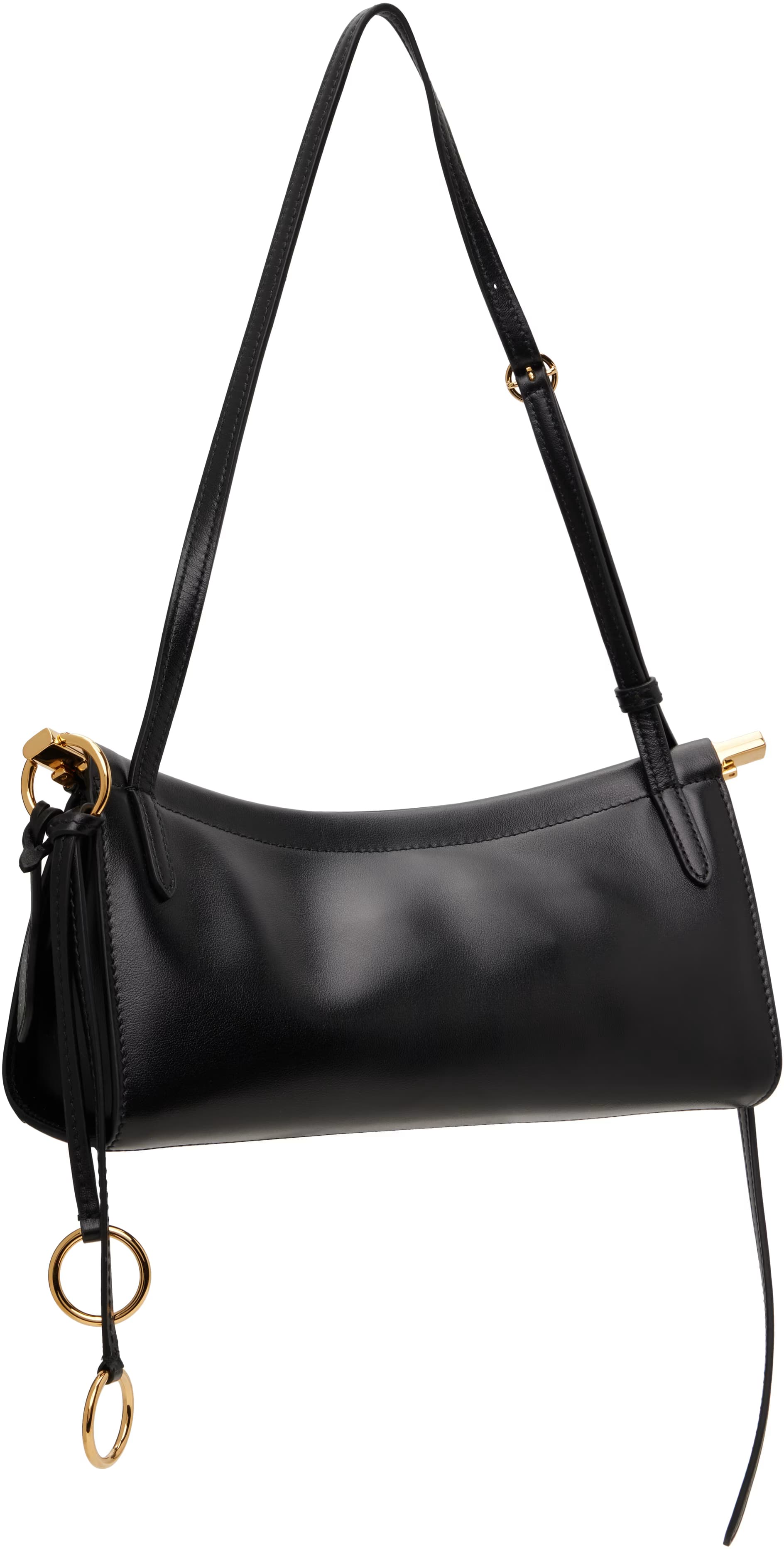 Black 'Le Click' East West Small Bag 3