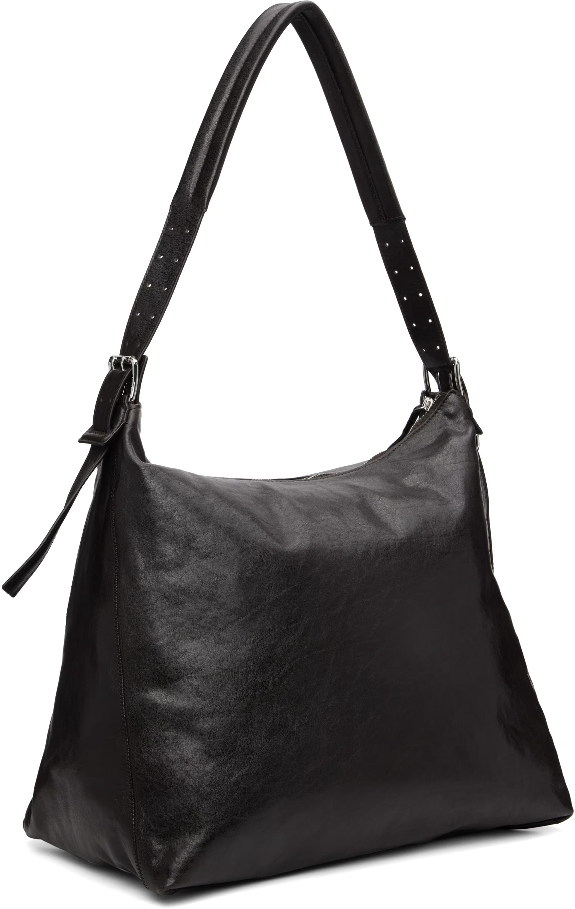 Brown Small Belted Tote 3