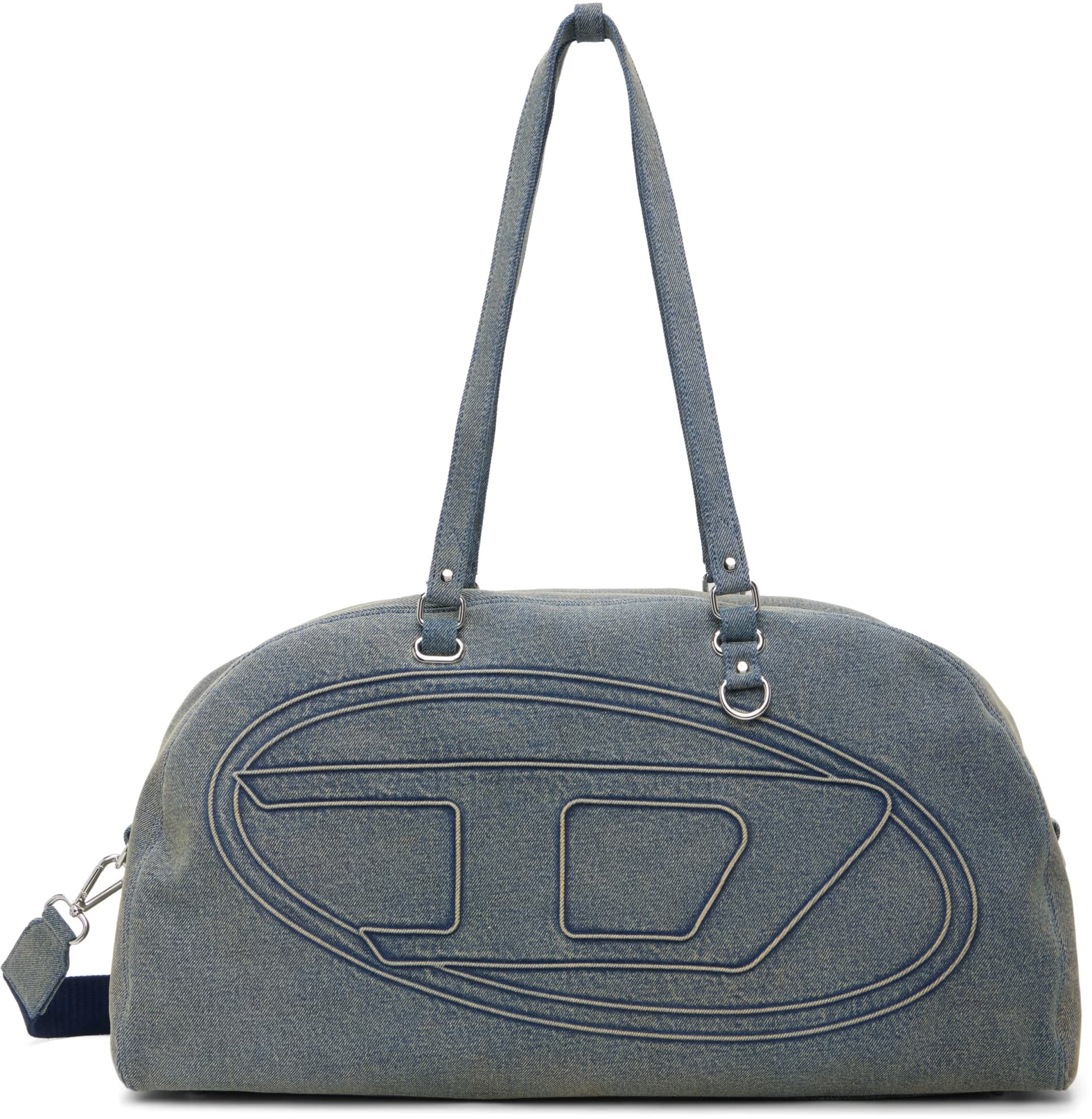Blue 1DR Dome-Duffle Tote by Diesel