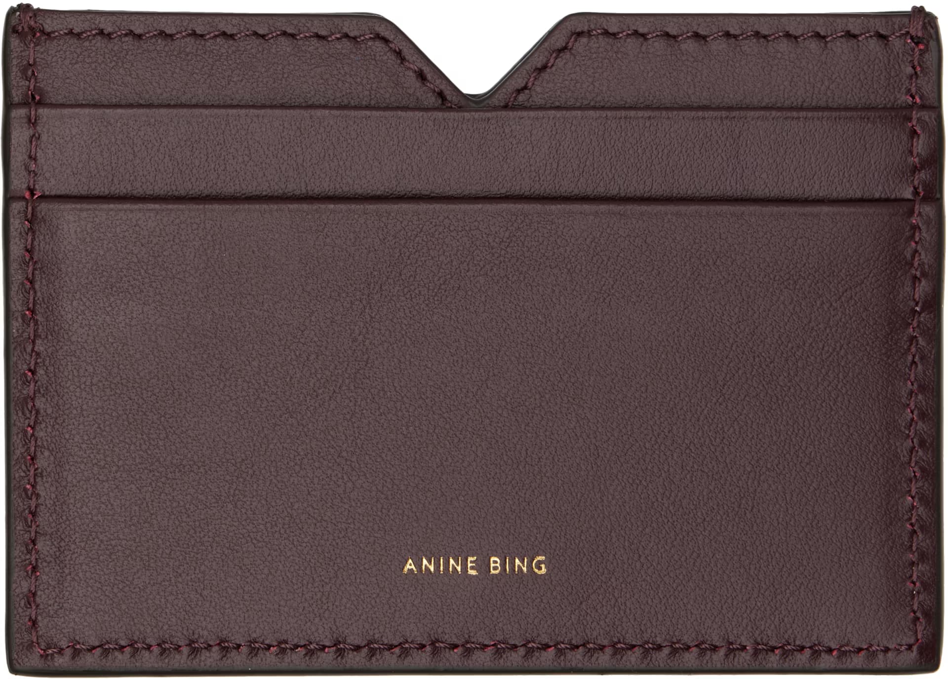 Burgundy Calli Card Holder 2