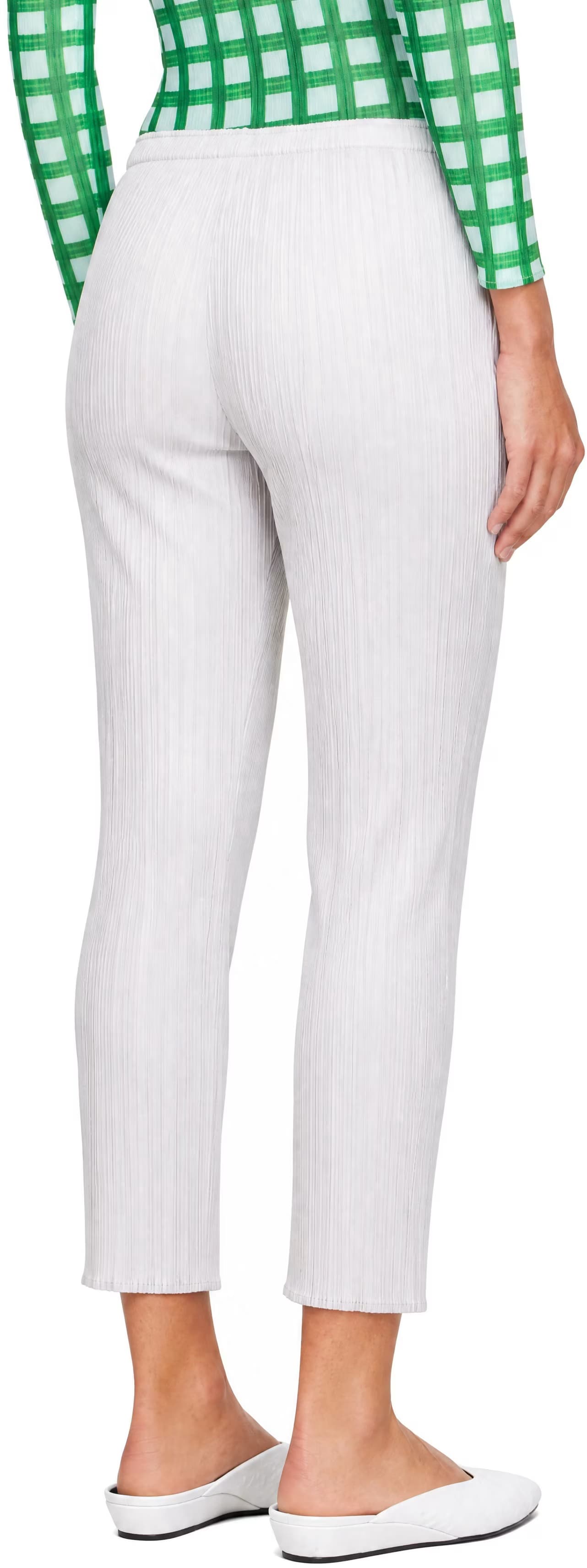 Gray Basics Trousers 3
