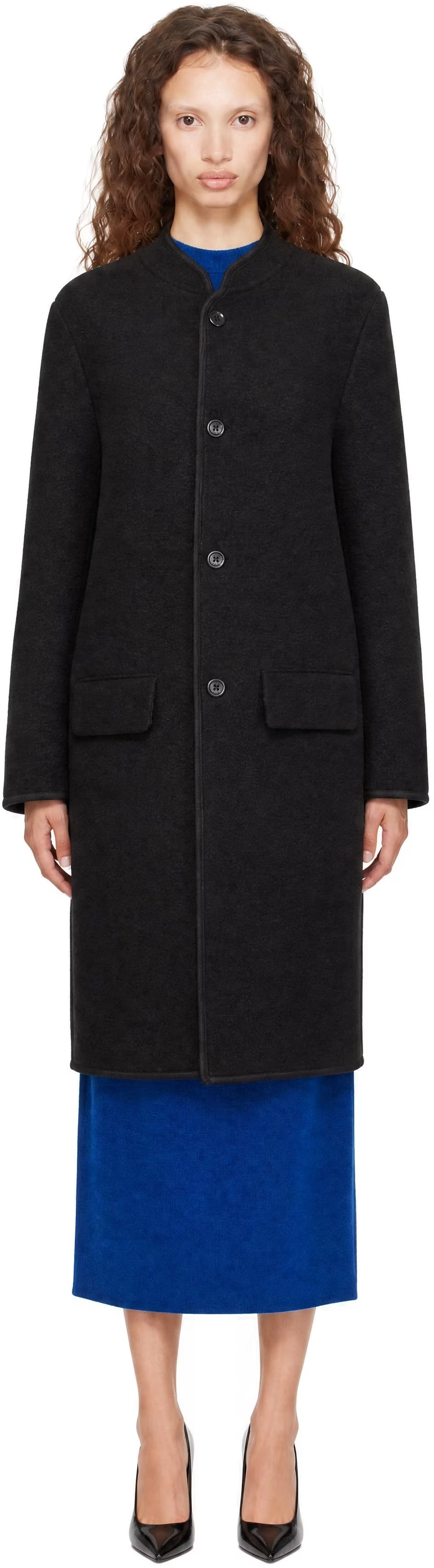 Brown Walker Coat by Rier