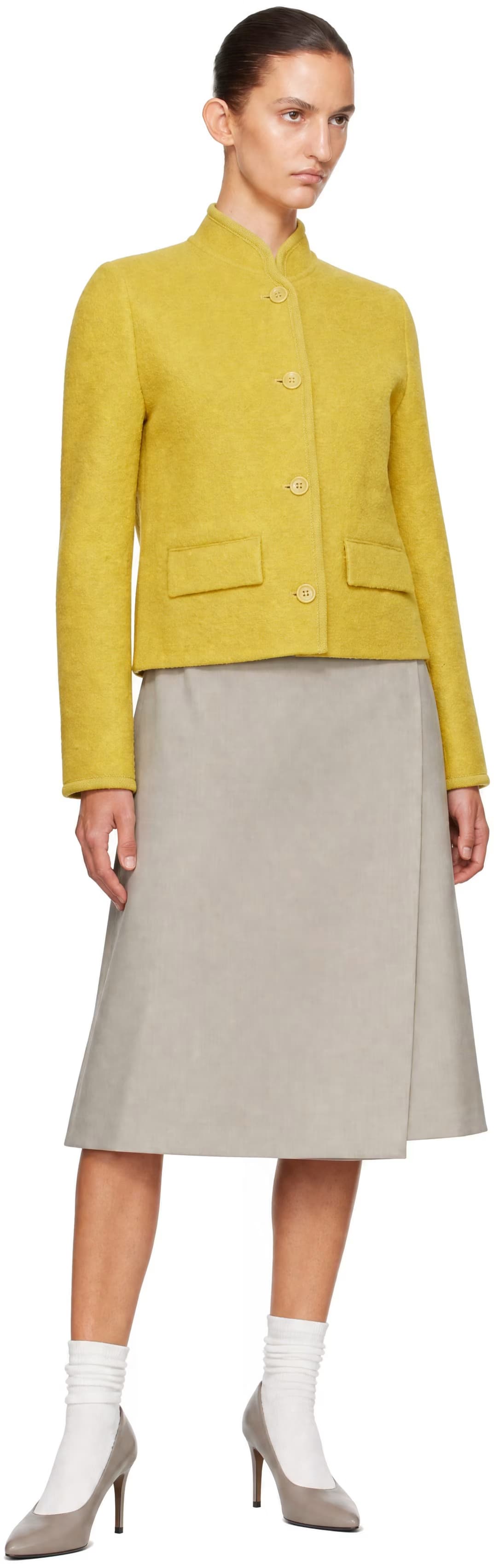 Yellow Walker Jacket by Rier