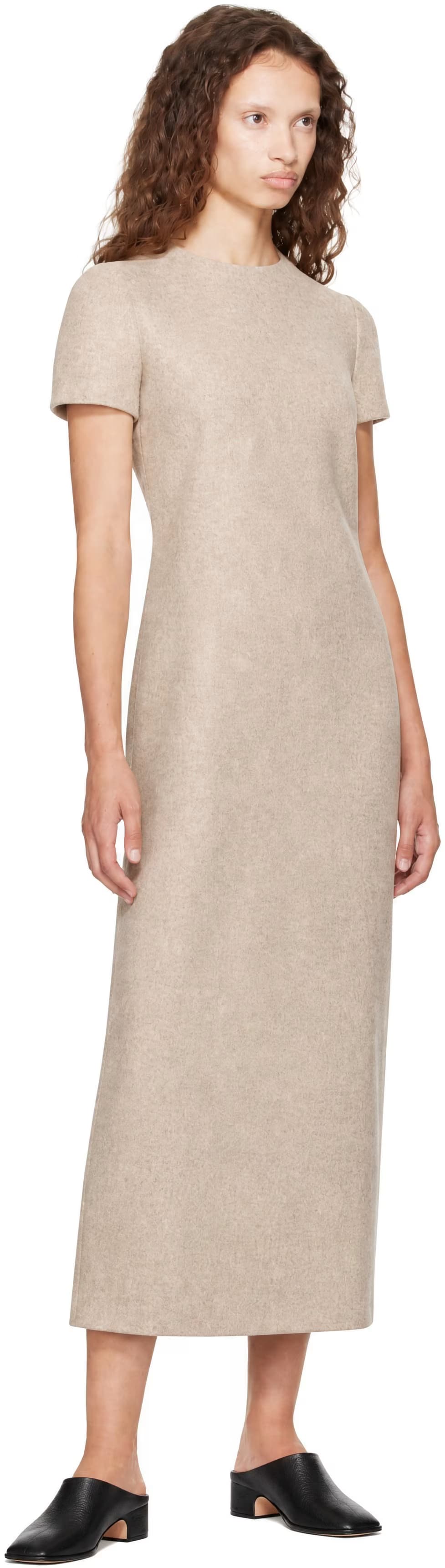 Beige Lano Maxi Dress 4