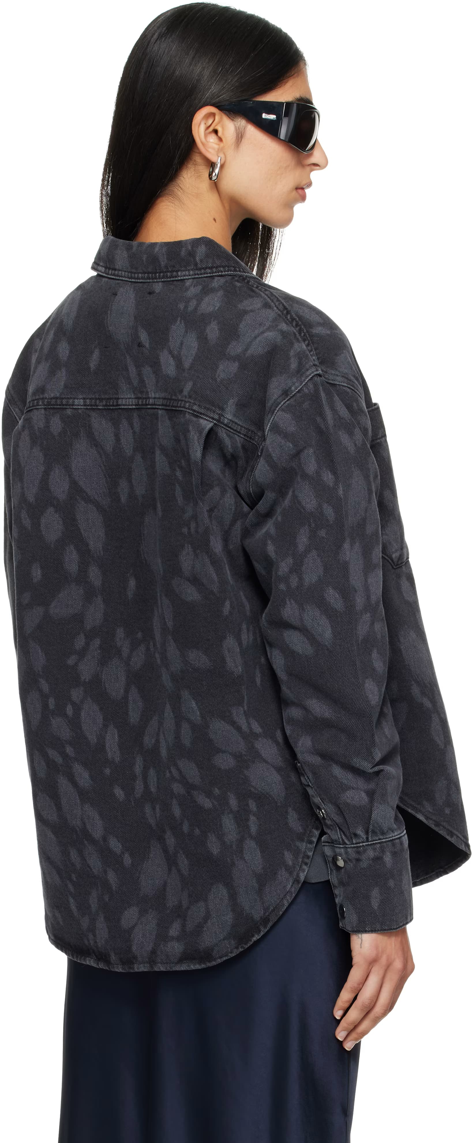 Black Samy Denim Shirt 3