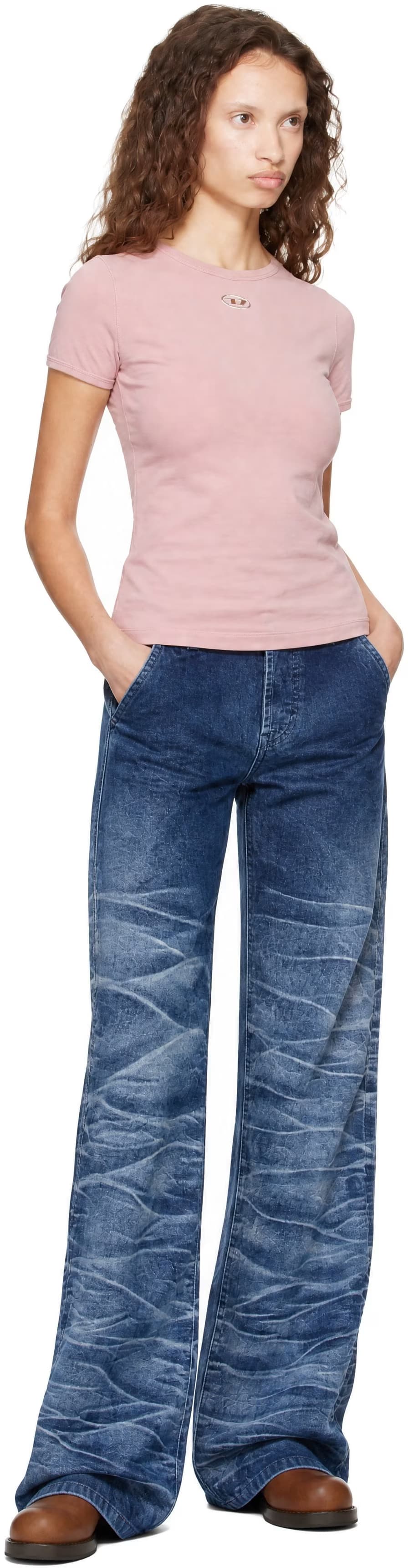 Blue Regular D-Lie Jeans 4