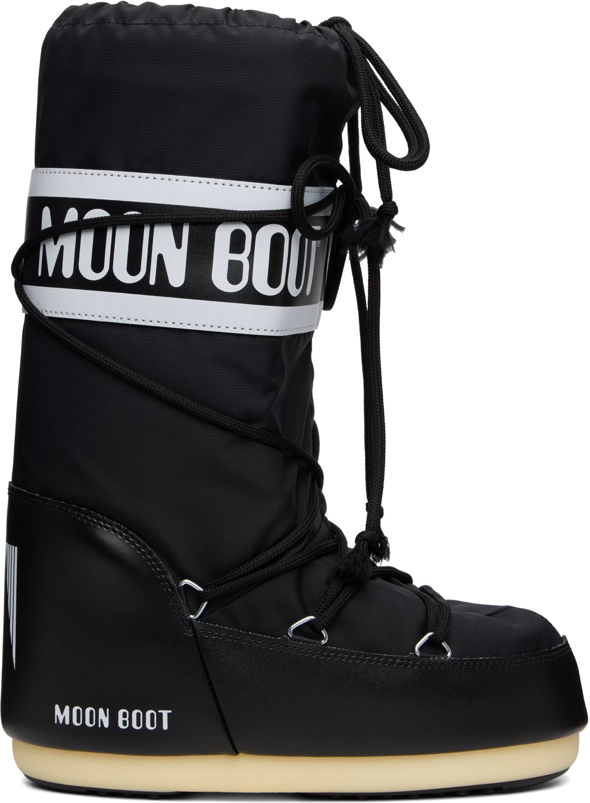 Black Icon Nylon Boots by Moon Boot