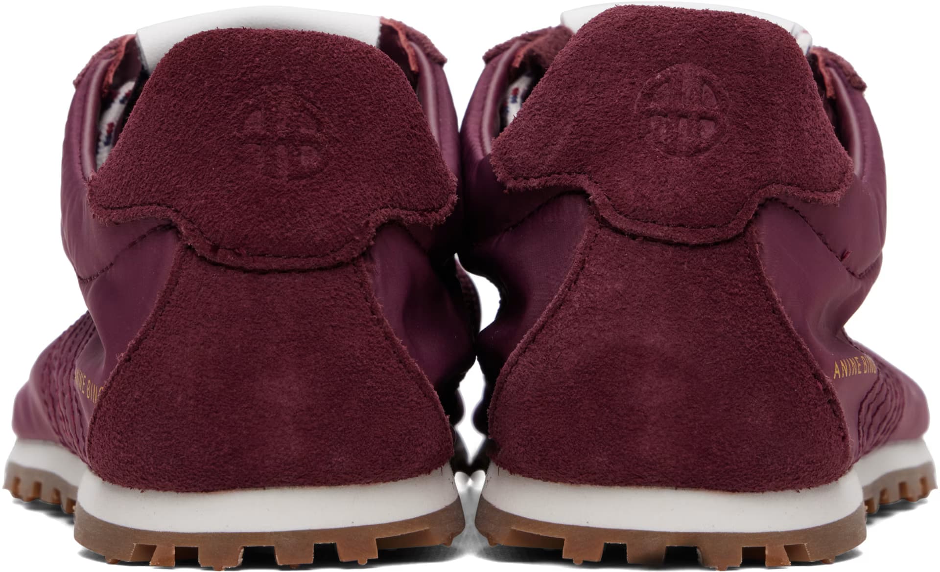Burgundy Juna Sneakers 2