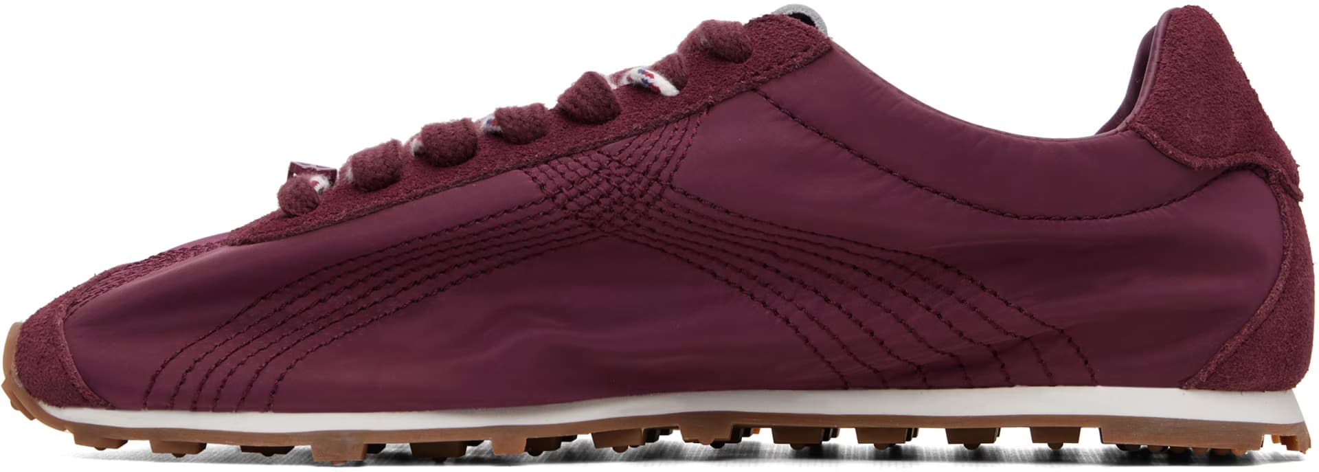 Burgundy Juna Sneakers 3