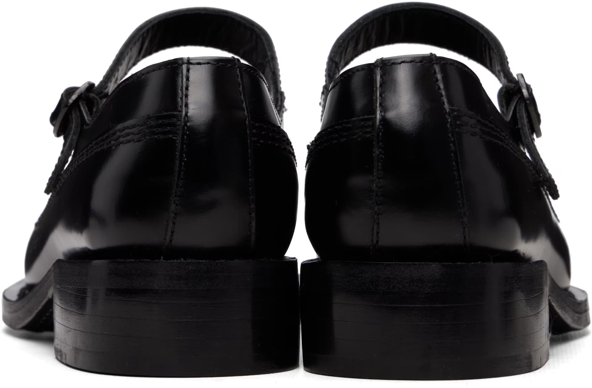 Black Sio Polished Loafers 2