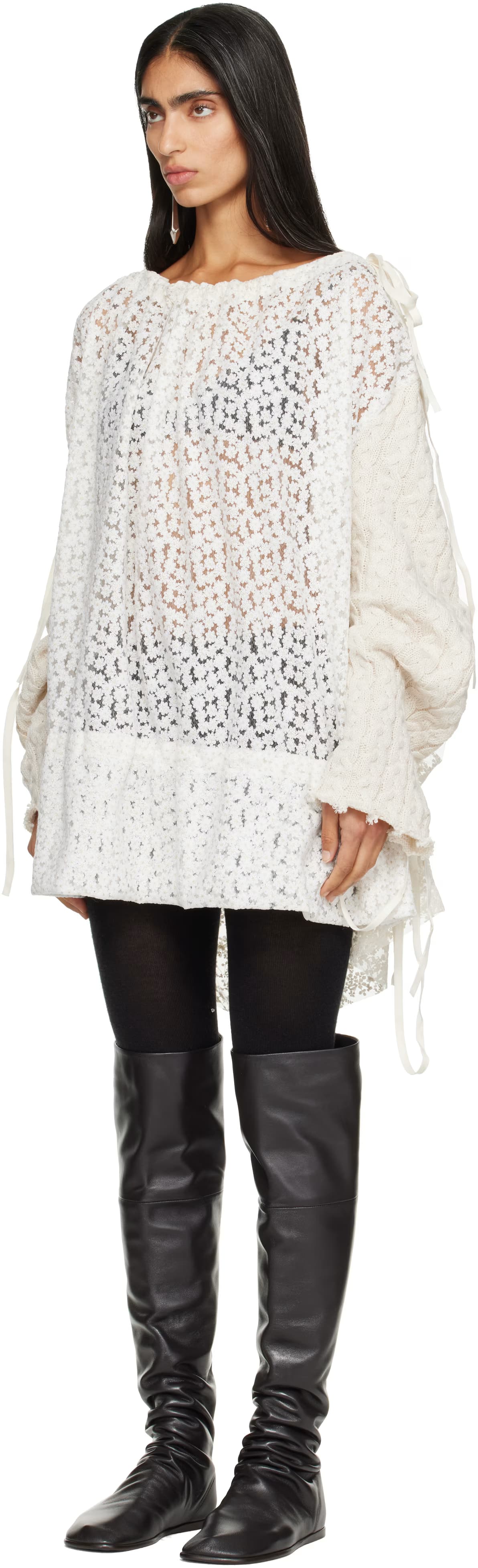 White Saint Etienne Minidress 4