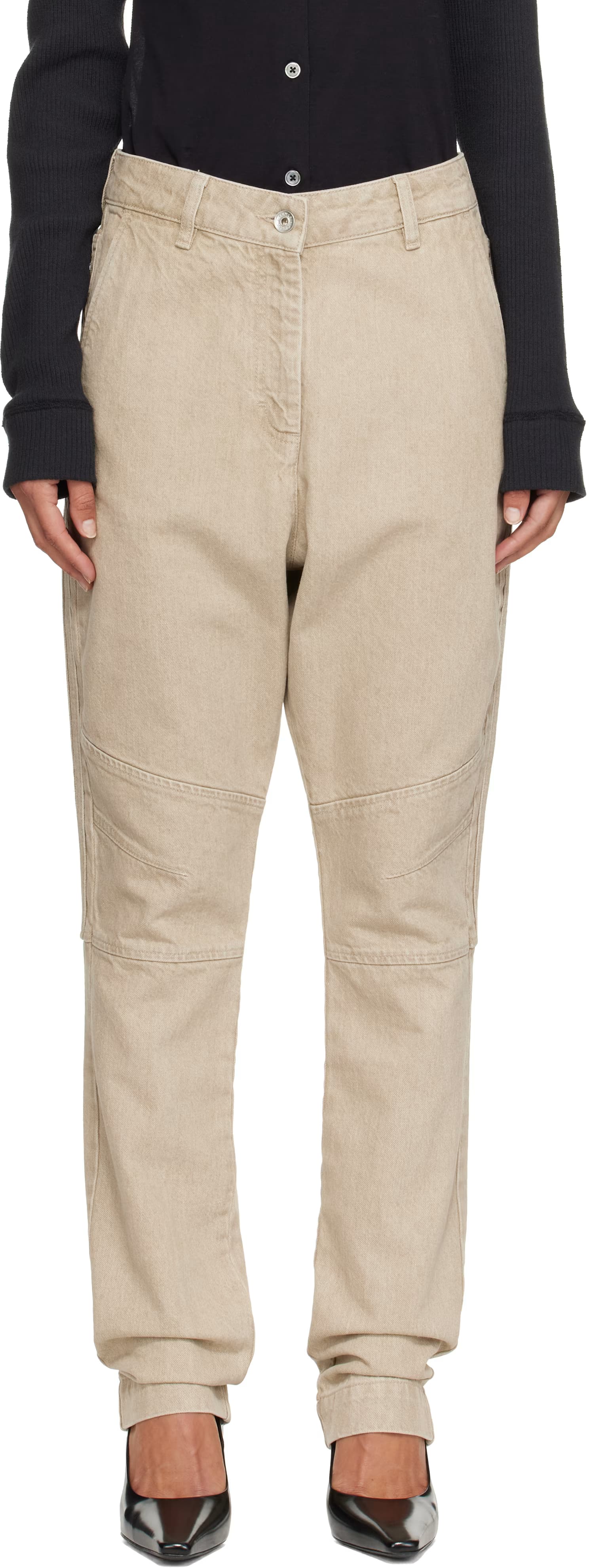 Brown CC Jeans by KNWLS