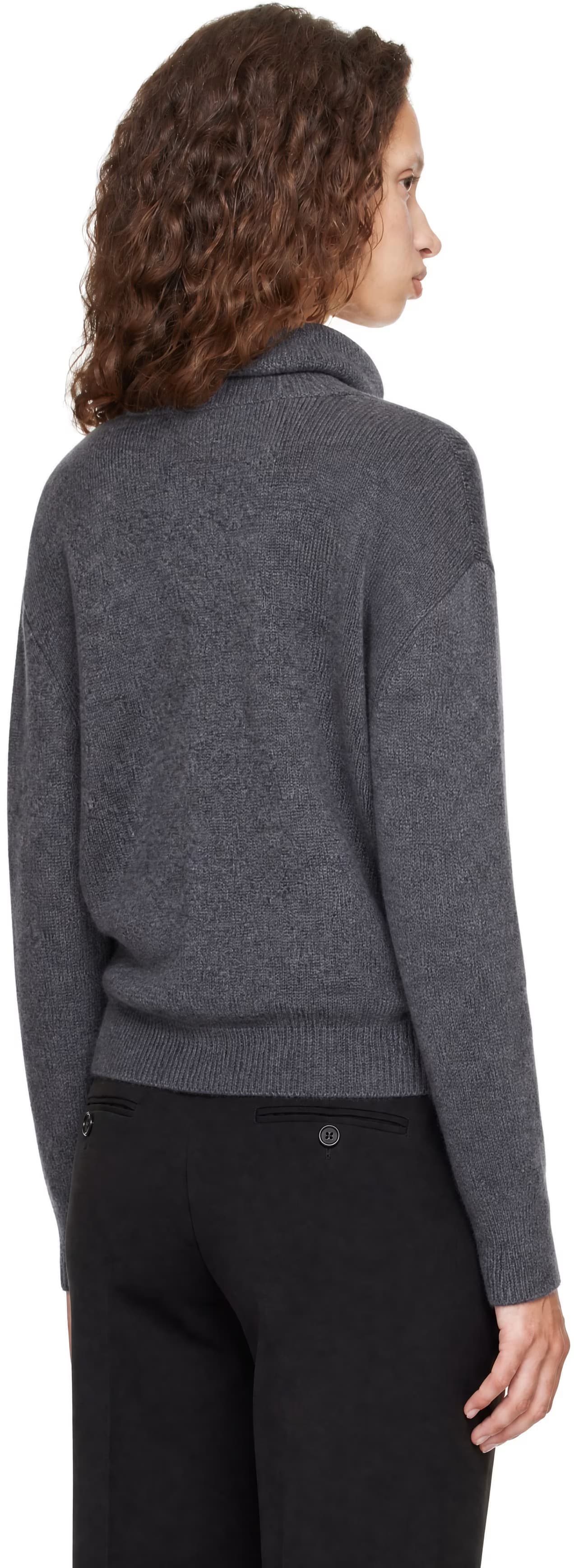 Gray Denie Cardigan by LISA YANG