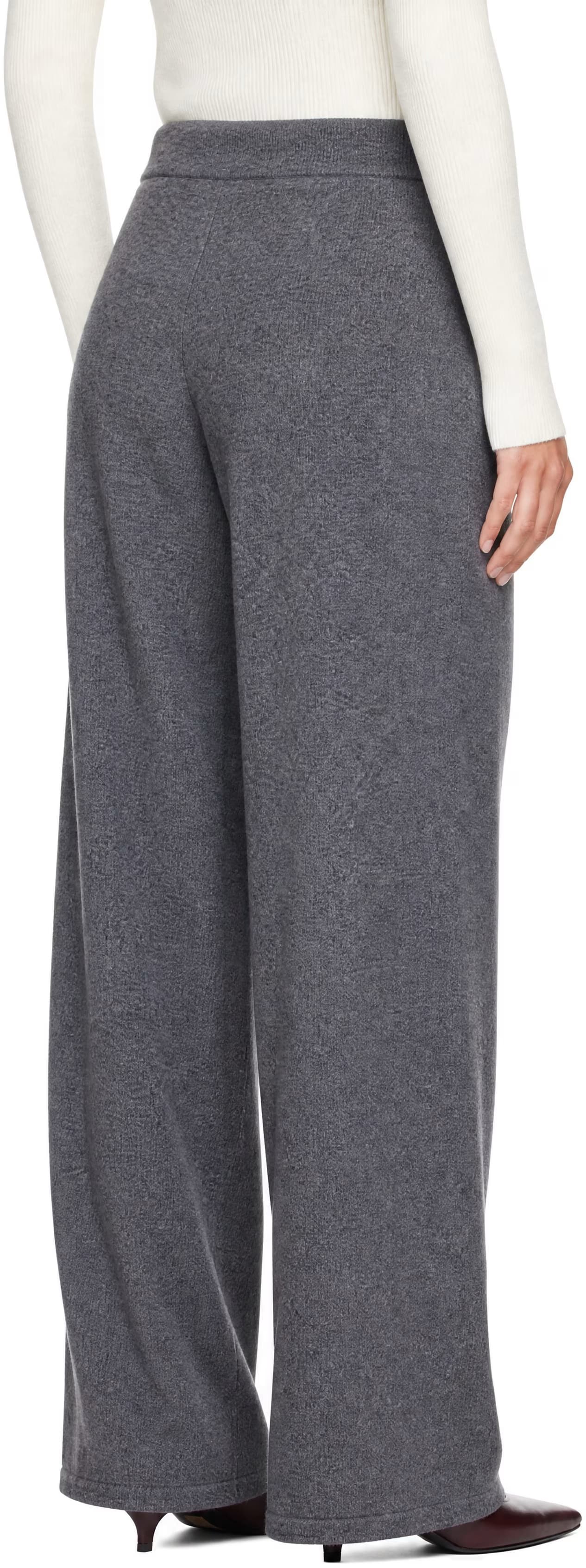 Gray Sofi Trousers by LISA YANG