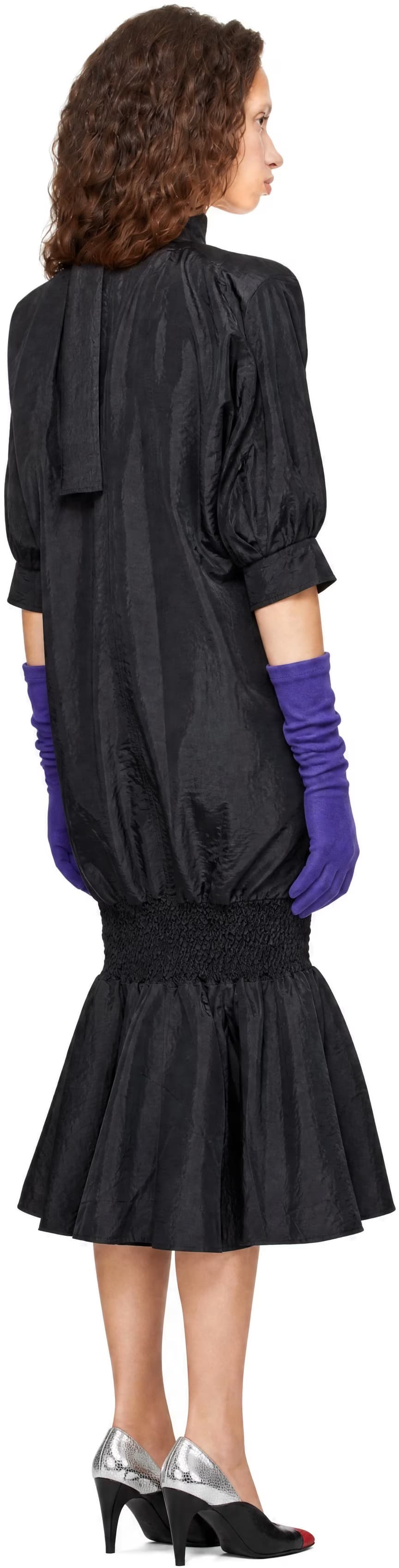 Black Marinette Midi Dress 3