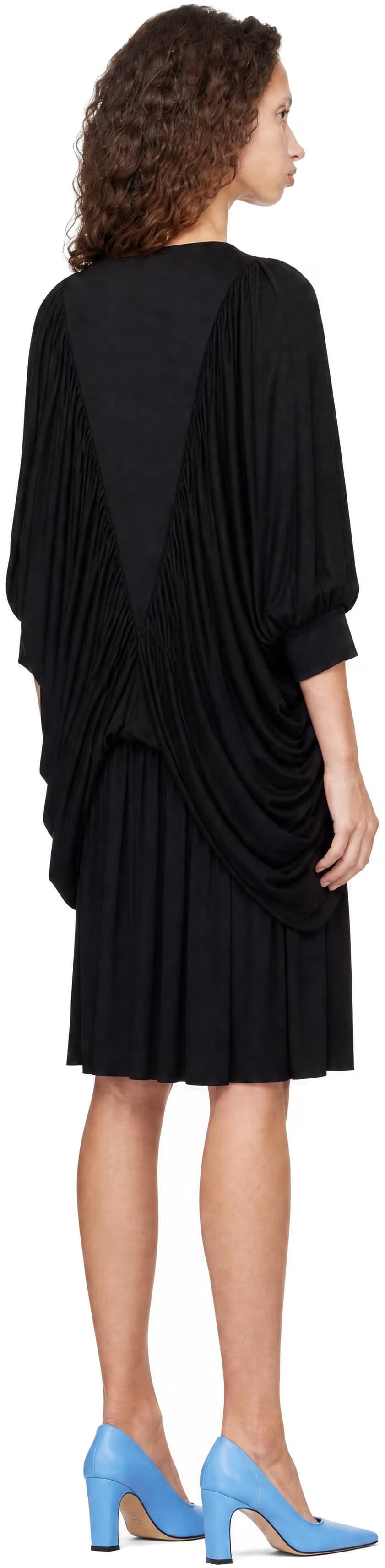 Black Alisette Midi Dress 3