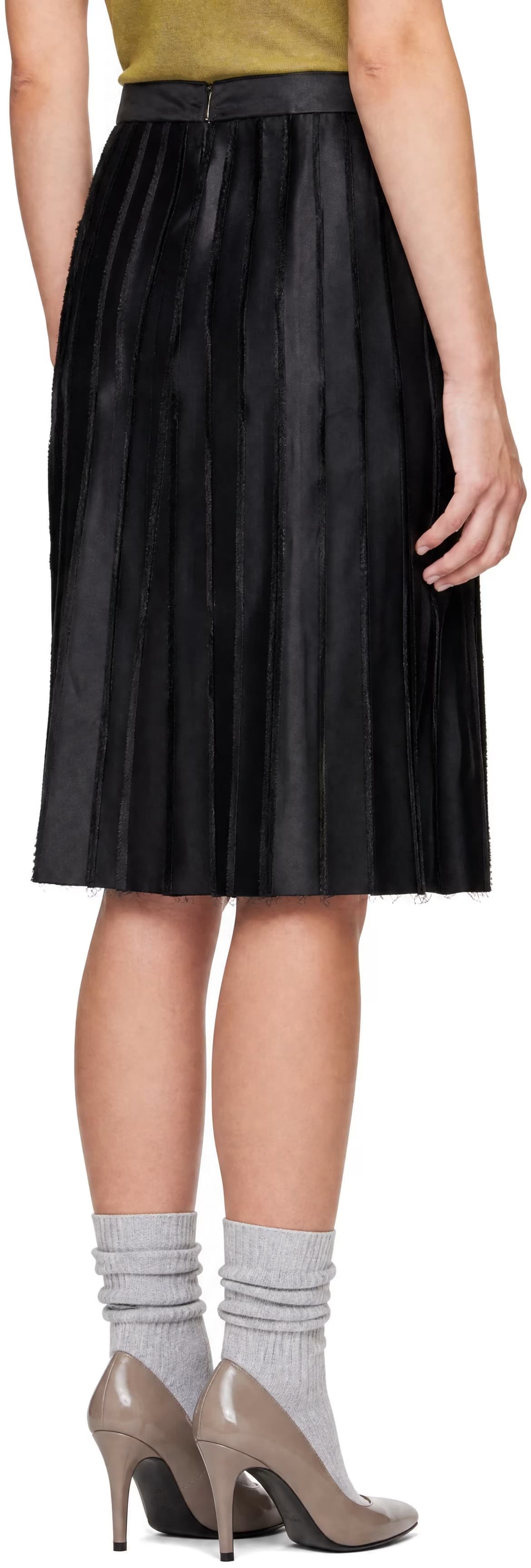 Black Sandiana Midi Skirt 3