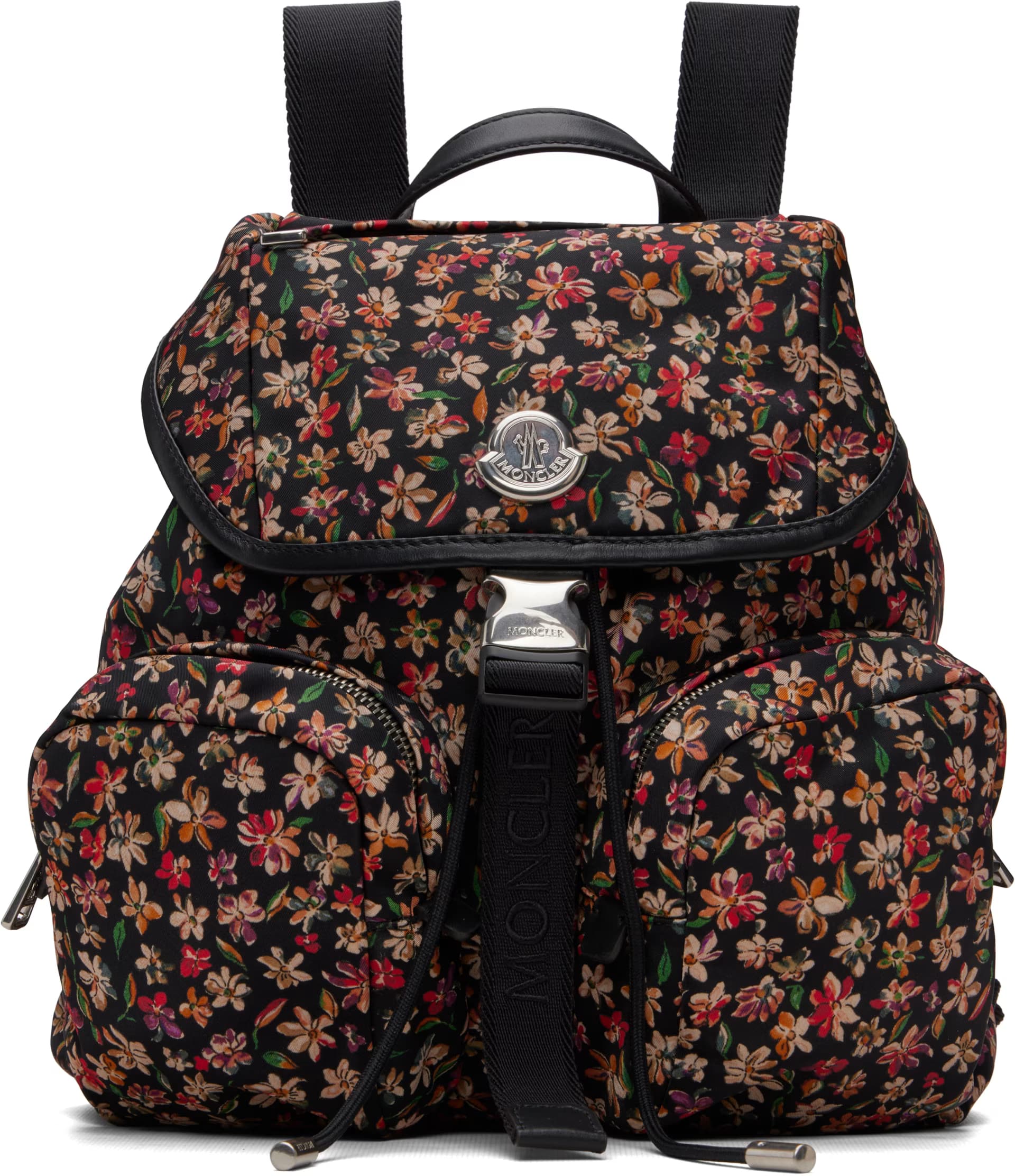 Black New Trick Backpack by Moncler