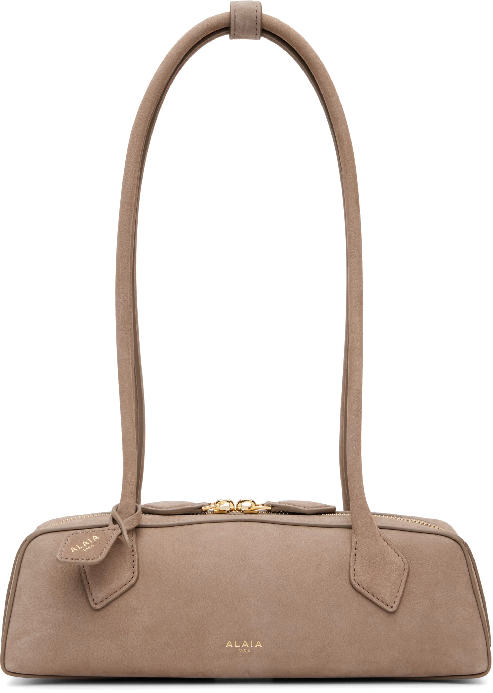 Taupe 'Le Teckel' Small Bag by ALAÏA