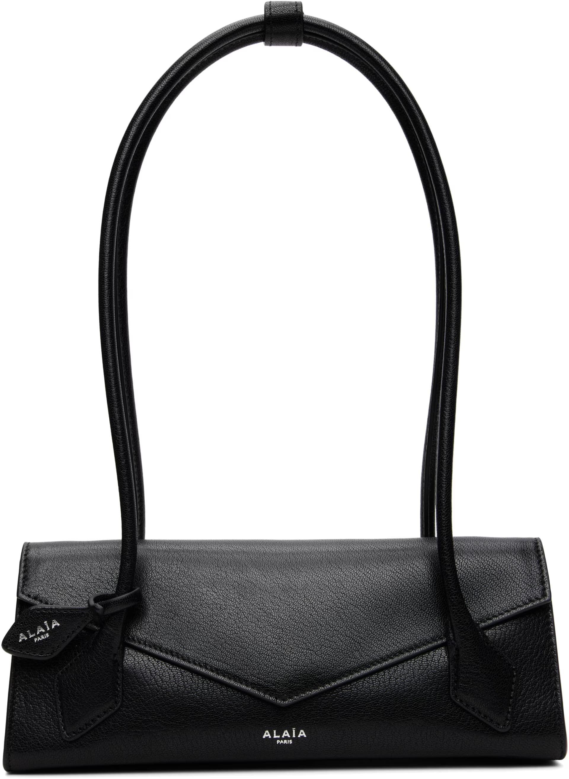 Brown 'Le Teckel' Flap Small Bag by ALAÏA