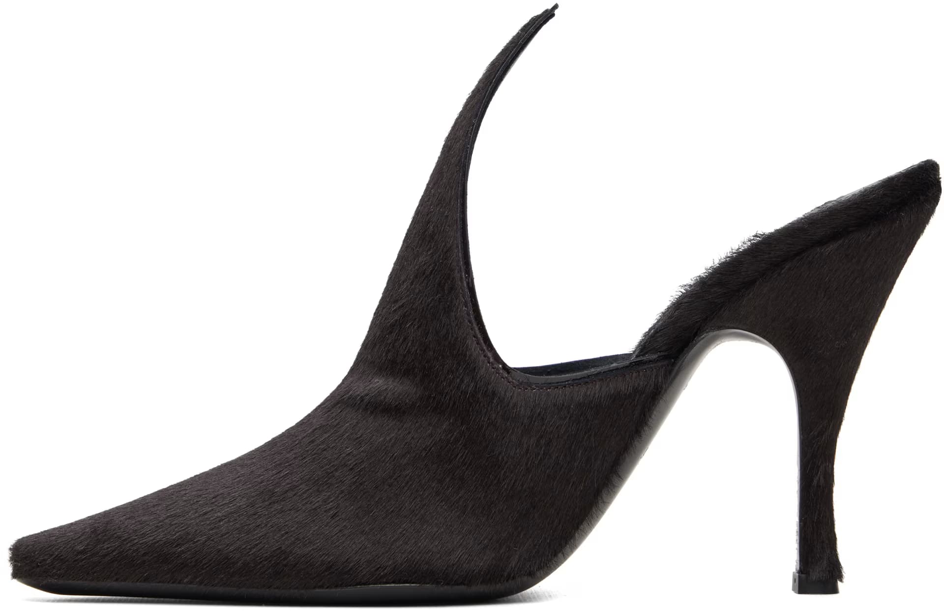 Brown Court Mule Heels 3